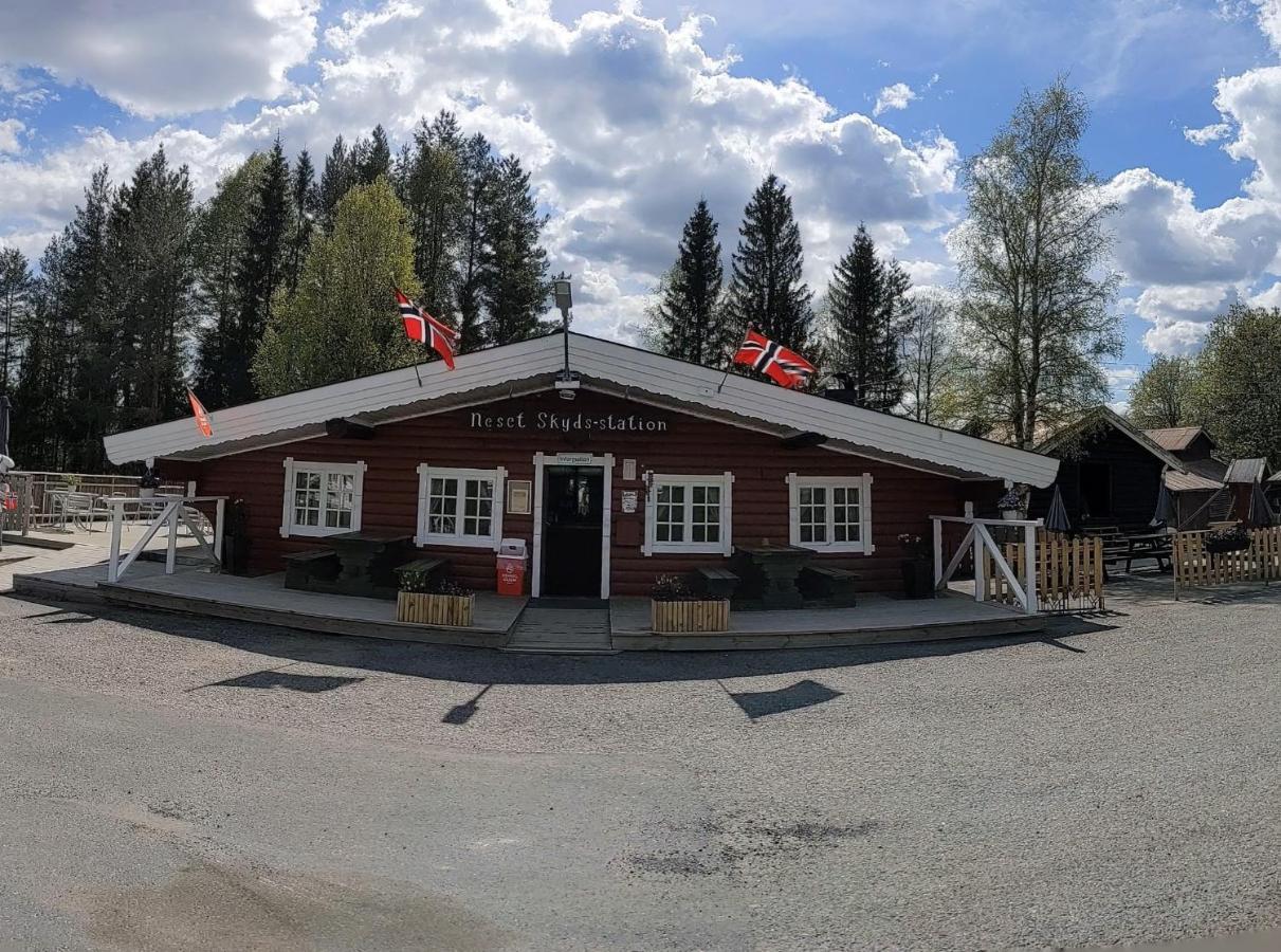 Hotel Neset Skydsstasjon Flesberg Exterior foto