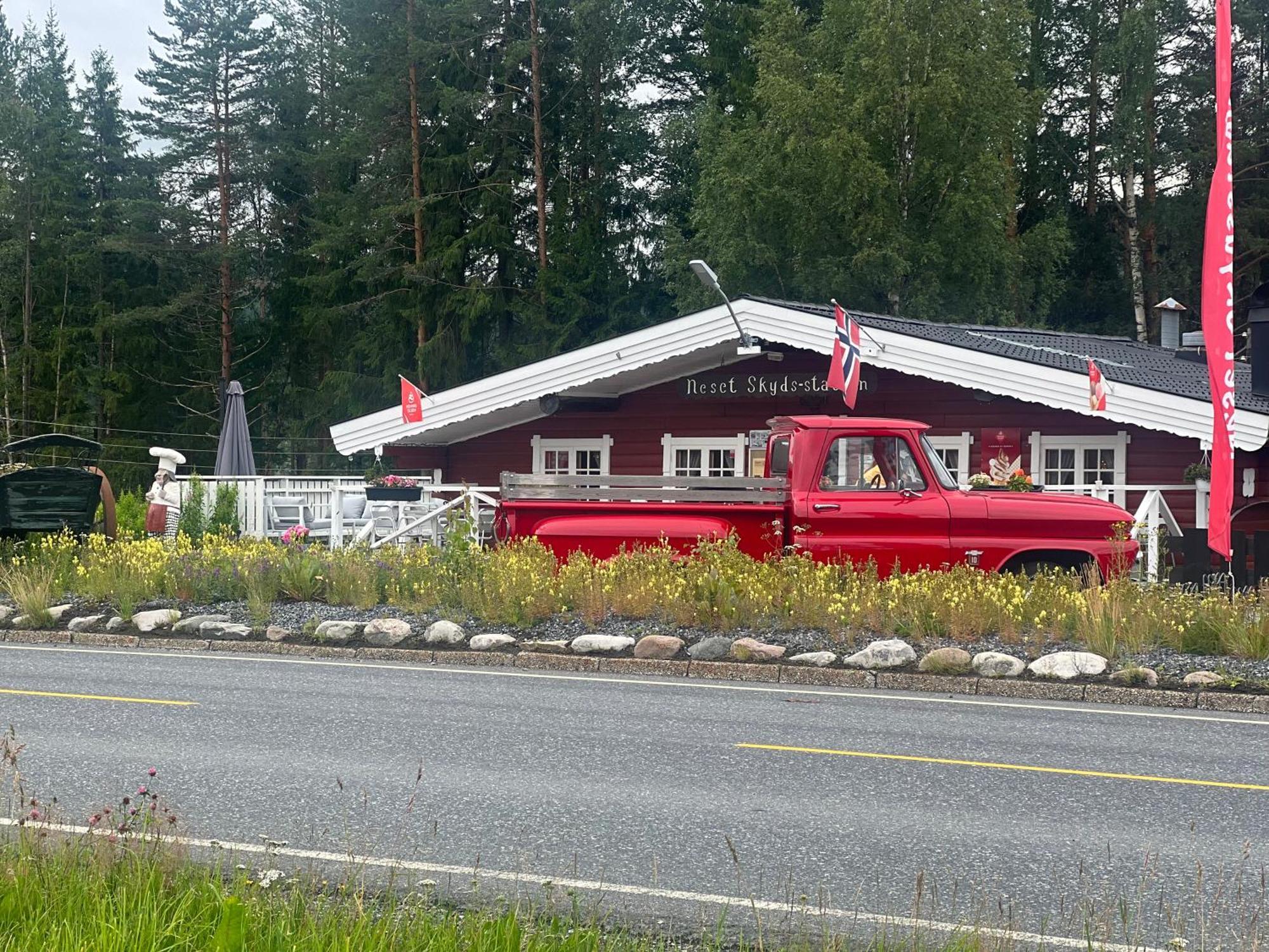 Hotel Neset Skydsstasjon Flesberg Exterior foto